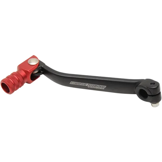Moose Aluminum Folding Shift Lever Red for Honda 2