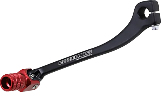 Moose Aluminum Folding Shift Lever Red for Honda