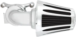 Arlen Ness Monster Sucker Air Cleaner Kit w Cover Deep Cut Chrome