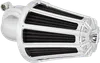 Arlen Ness Monster Sucker Air Cleaner Kit w Cover 10 Gauge Chrome