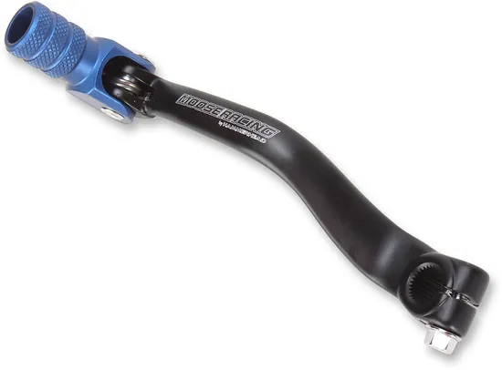 Moose Aluminum Folding Shift Lever Blue for Yamaha