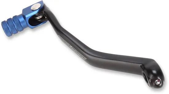 Moose Aluminum Folding Shift Lever Blue for Yamaha