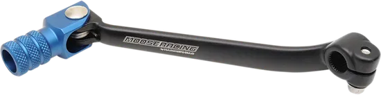 Moose Aluminum Folding Shift Lever Blue for Yamaha