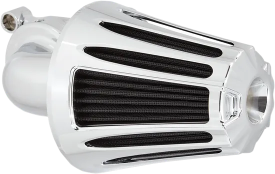 Arlen Ness Monster Sucker Air Cleaner Kit w Cover Deep Cut Chrome