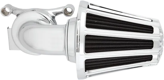 Arlen Ness Monster Sucker Air Cleaner Kit w Cover 10 Gauge Chrome