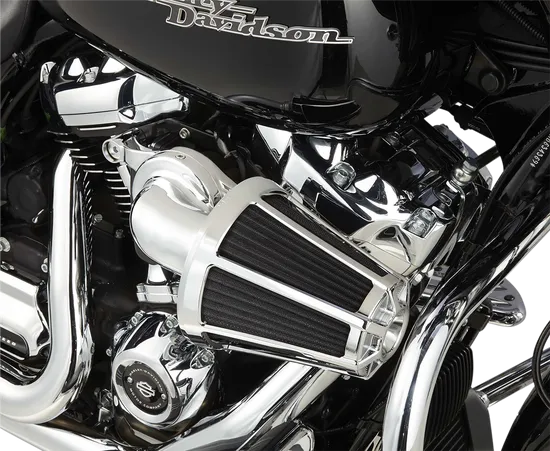 Arlen Ness Monster Sucker Air Cleaner Kit w Cover Beveled Chrome