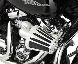 Arlen Ness Monster Sucker Air Cleaner Kit w Cover Deep Cut Chrome