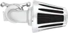 Arlen Ness Monster Sucker Air Cleaner Kit w Cover Deep Cut Chrome