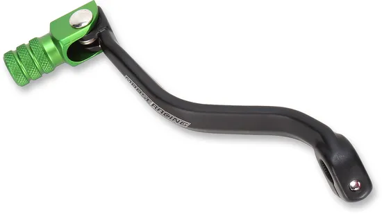 Moose Aluminum Folding Shift Lever Green for Kawasaki