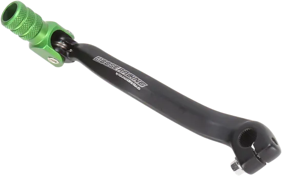 Moose Aluminum Folding Shift Lever Green for Kawasaki