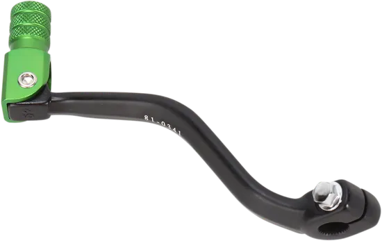 Moose Aluminum Folding Shift Lever Green for Kawasaki