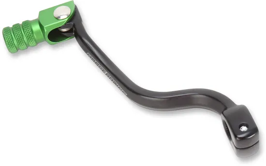 Moose Aluminum Folding Shift Lever Green for Kawasaki