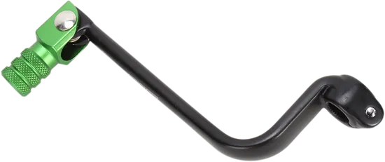 Moose Aluminum Folding Shift Lever Green for Kawasaki 2