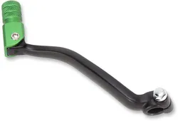 Moose Aluminum Folding Shift Lever Green for Kawasaki