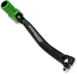 Moose Aluminum Folding Shift Lever Green for Kawasaki