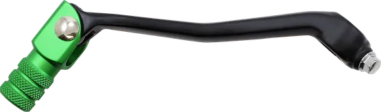 Moose Aluminum Folding Shift Lever Green for Kawasaki