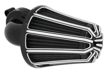 Arlen Ness Monster Sucker Air Cleaner Kit w Cover 10 Gauge Black