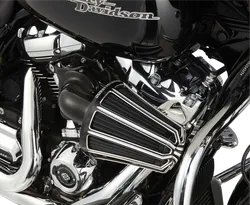 Arlen Ness Monster Sucker Air Cleaner Kit w Cover 10 Gauge Black