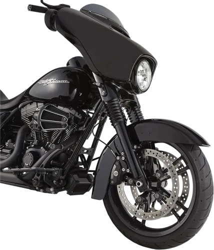 Arlen Ness Monster Sucker Air Cleaner Kit w Cover Beveled Black