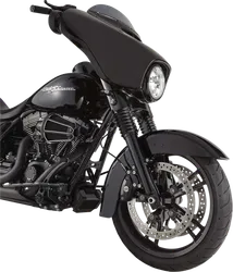 Arlen Ness Monster Sucker Air Cleaner Kit w Cover Beveled Black