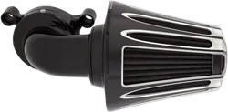 Arlen Ness Monster Sucker Air Cleaner Kit w Cover Deep Cut Black
