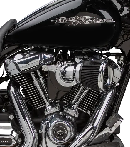 Arlen Ness Velocity 65 Degree Air Cleaner Filter Kit Chrome