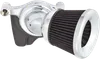 Arlen Ness Velocity 65 Degree Air Cleaner Filter Kit Chrome