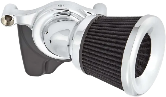 Arlen Ness Velocity 65 Degree Air Cleaner Filter Kit Chrome