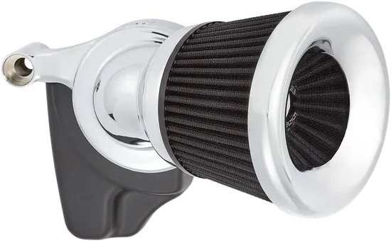 Arlen Ness Velocity 65 Degree Air Cleaner Filter Kit Chrome