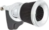 Arlen Ness Velocity 65 Degree Air Cleaner Filter Kit Chrome