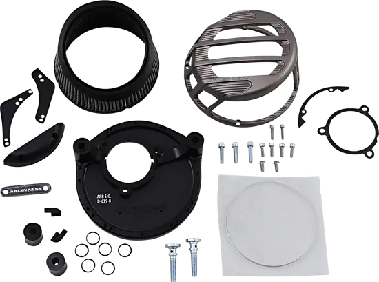 Arlen Ness Sidekick Air Cleaner Filter Kit Titanium