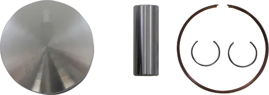 Wossner Complete Piston Kit 48.47mm Single Ring Circlip Wrist Pin