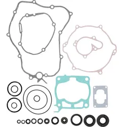Vertex Complete Engine Rebuild Gasket Kit with Oil Seals