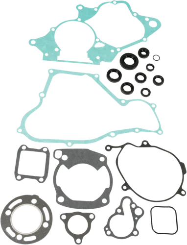 Moose Engine Rebuild Gasket Kit W Oil Seals 2