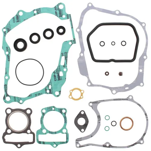 Vertex Complete Engine Rebuild Gasket Kit with Oil Seals