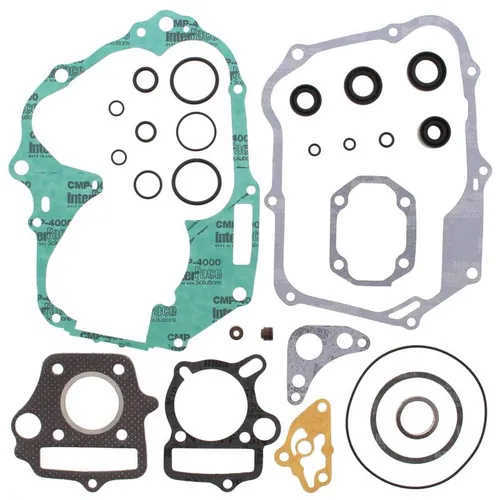 Vertex Complete Engine Rebuild Gasket Kit with Oil Seals