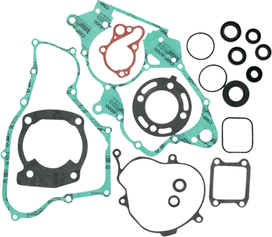 Moose Engine Rebuild Gasket Kit W Oil Seals 3
