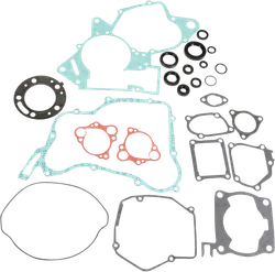 Moose Engine Rebuild Gasket Kit W Oil Seals