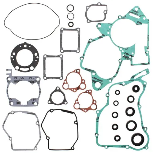 Vertex Complete Engine Rebuild Gasket Kit with Oil Seals