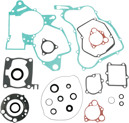 Moose Engine Rebuild Gasket Kit W Oil Seals 1