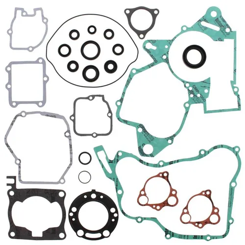 Vertex Complete Engine Rebuild Gasket Kit with Oil Seals