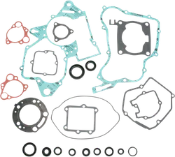 Moose Engine Rebuild Gasket Kit W Oil Seals