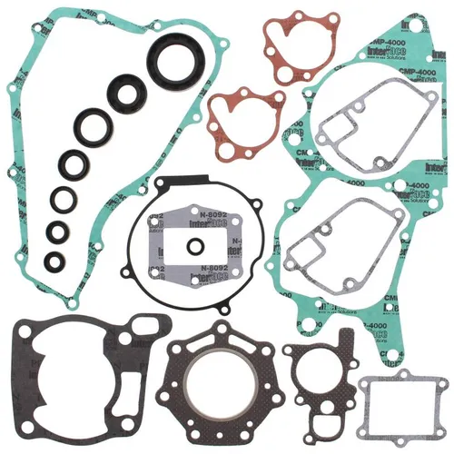 Vertex Complete Engine Rebuild Gasket Kit with Oil Seals