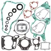 Vertex Complete Engine Rebuild Gasket Kit with Oil Seals