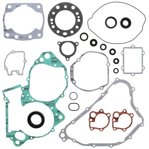 Vertex Complete Engine Rebuild Gasket Kit with Oil Seals