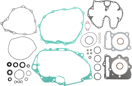 Moose Engine Rebuild Gasket Kit W Oil Seals