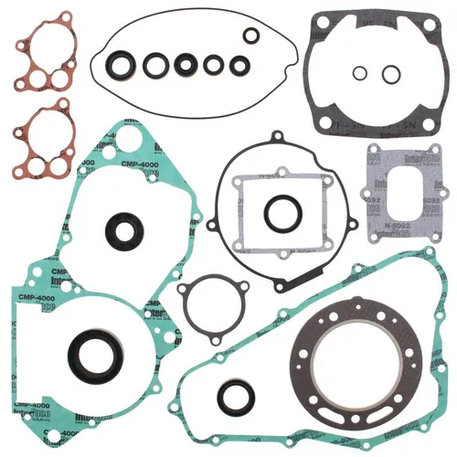Vertex Complete Engine Rebuild Gasket Kit with Oil Seals