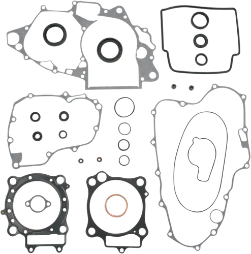 Moose Engine Rebuild Gasket Kit W Oil Seals