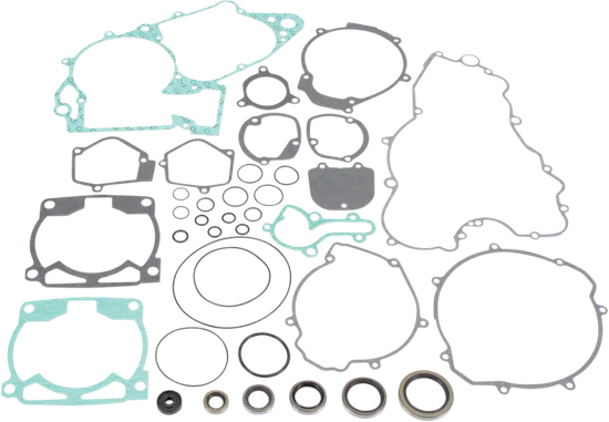 Moose Engine Rebuild Gasket Kit W Oil Seals