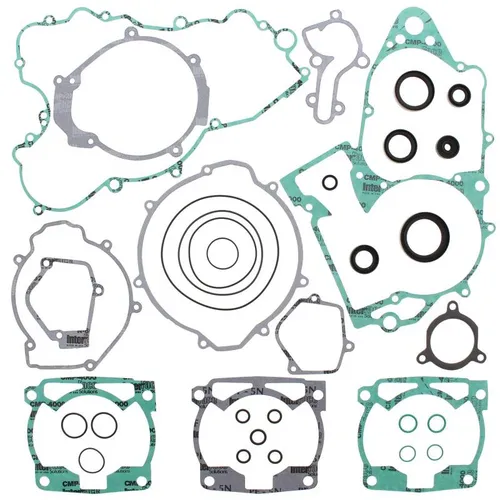 Vertex Complete Engine Rebuild Gasket Kit with Oil Seals